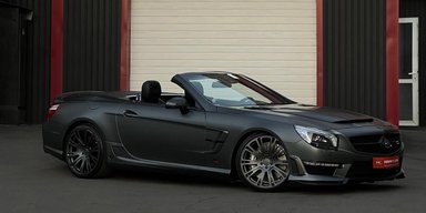 У Києві помітили вражаючий 800-сильний кабріолет Mercedes Brabus за $370 000 (фото)