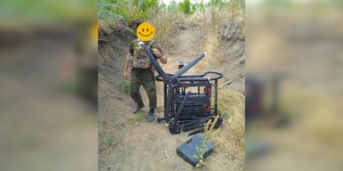 Новая ветвь эволюции: ВСУ применили дрон "Баба Яга" с лазерным боеприпасом (фото)