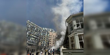 ЗС РФ вдарили по лікарні "Охматдит": подробиці ракетної атаки на Київ 8 липня (фото)