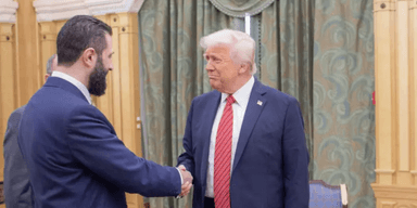 "Молодой, привлекательный парень": Дональд Трамп встретился с новым президентом Сирии