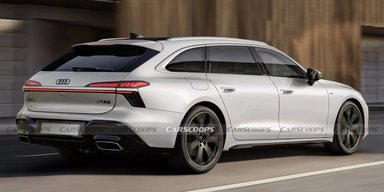 Самый большой в истории: новый семейный универсал Audi A7 впервые попал на фото