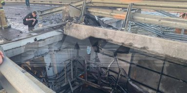 "В обоих случаях": Данилов признал, что за последней атакой на Крымский мост стоит СБУ (видео)