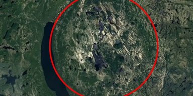 Канадець знайшов на Google Maps "підозрілу яму": її діаметр становить 15 кілометрів