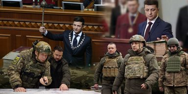 От "Украины мечты" к стране войны: семь лет президентства Зеленского