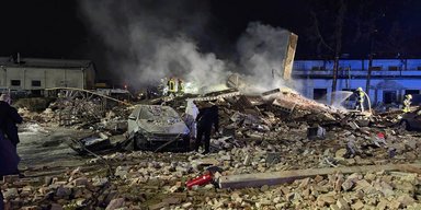 На Львовщине произошел взрыв газа: разрушено двухэтажное здание (фото)
