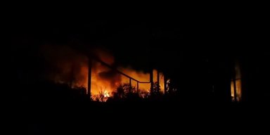 Оккупированная Луганская область под массированным ударом: после "прилетов" горят места дислокации армии РФ (видео)