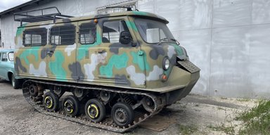 Тюнінг "Буханки": українські майстри перетворили УАЗ на гусеничний всюдихід (фото)
