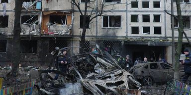 Ракетна атака на Київ: як виглядають пошкоджені будинки (фото)