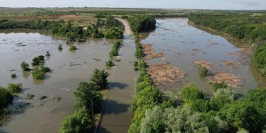 Підрив Каховської ГЕС: Україна втратила до 40% запасів прісної води, — Укргідроенерго (відео)