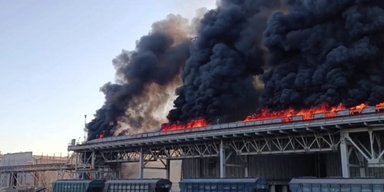 У Одеській області сталася пожежа в Чорноморському порту: що відомо