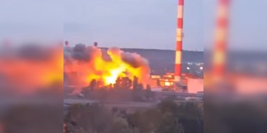 "Света нет вообще": в российском Белгороде "прилетело" по ТЭС (видео)