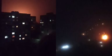 В окупованому Шахтарську пролунали вибухи: під атакою опинилася нафтобаза (відео)