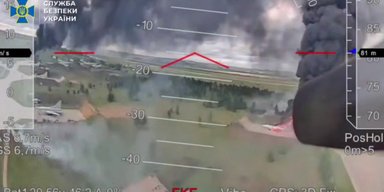 Операція "Павутина": СБУ оприлюднила нове відео "різанини" російської авіації (відео)