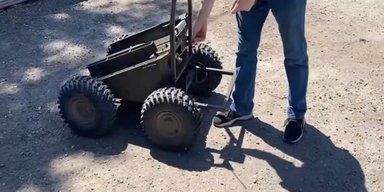Украинский боевой робот "Гном" получил "поводок": как это поможет военным в боях (видео)