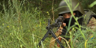 Боец "Шахтерска": Боевики хорошо подготовлены, но воюют хуже нас