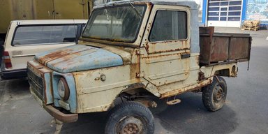 Непоказний раритет: в Україні виявили унікальний самоскид ЛуАЗ (фото)
