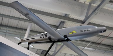 Уперше у світі: Ізраїль може об'єднати дрони-камікадзе SkyStriker і РСЗВ, — Janes