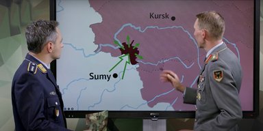 "Це вікно можливостей": німецький генерал показав напрямки наступу на Курську область (відео)