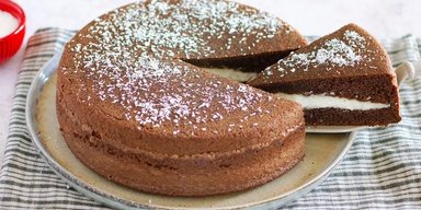 Шоколадный торт с кокосовым кремом: рецепт нежного и простого десерта