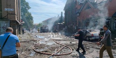 Сразу после Кривого Рога: оккупанты сообщили о массированном обстреле Донецка (фото)