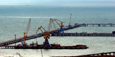 ГУР показало перші кадри удару FP-1 по порту Тамані: які дані оперативного контролю (фото)