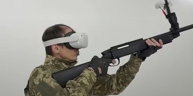 В Україні створили VR-тренажер для навчання стрільби по FPV-дронам (відео)