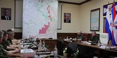Война в Украине: в Генштабе ВС РФ пользуются неправильной картой (фото)