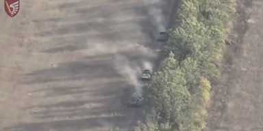 Доштурмовались: ВСУ в Донецкой области уничтожили колонну техники ВС РФ вместе с экипажами (видео)