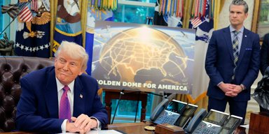 "Золотий купол" Трампа матиме 4-рівневу систему оборони: у Reuters розкрили нові деталі масштабного проєкту