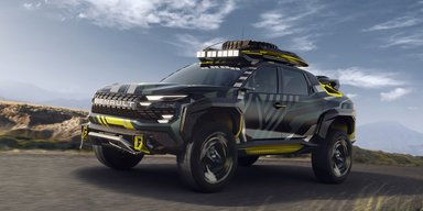 Яскравий дизайн і гібридна установка: Renault показали оригінальний пікап (видео)