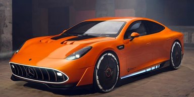 Новий 1000-сильний електромобіль Mercedes показали до презентації (фото)