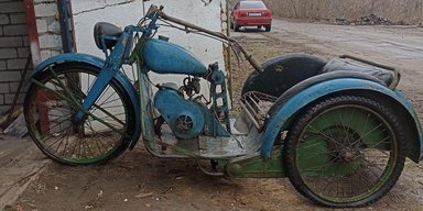 В Україні виявили рідкісний і нестандартний мотоцикл київського заводу (фото)