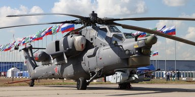 Українські дрони "приземлили" російський гвинтокрил Мі-28 над Росією (відео)