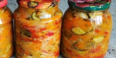 Салат "Мисливський": рецепт смачної овочевої заготовки на зиму