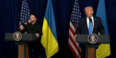 "Зустріч була дуже чудовою": Зеленський і Трамп розповіли про підсумки переговорів у США (відео)