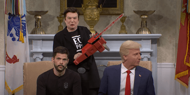 "Був в Україні через Google-карти": в США зробили пародію на зустріч Трампа і Зеленського (відео)