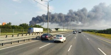 Атака на Wildberries у Коледіно: ППО Підмосков'я підпалила сусідній склад, — OSINT-канали