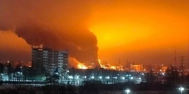 В Мордовії дрони уразили Саранський механічний завод, що виробляє вибухівку — соцмережі (відео)
