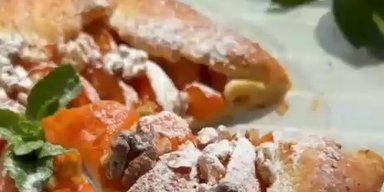 Абрикосовая галета на творожном тесте : рецепт вкуснейшей выпечки