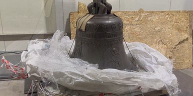Могли украсть в Украине: литовские таможенники изъяли колокол, который тайно везли в Беларусь
