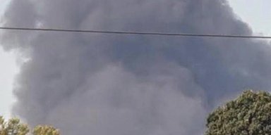 РФ попала по аэропорту "Жуляны": поднялся столб дыма над взлетной полосой, — медиа