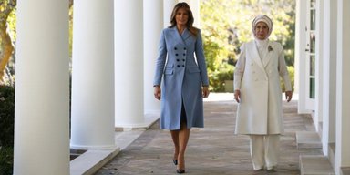 Дружина Ердогана закликала Меланію Трамп виявити до дітей Гази таку саму увагу, як і до українських