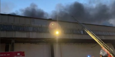 В России вспыхнул пожар на заводе по производству двигателей для комплекса "Тополь-М"