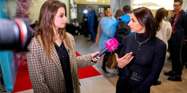 Красная дорожка, цветы и звезды: в Киеве состоялась премьера "Люблю тебя ненавидеть" (фоторепортаж)