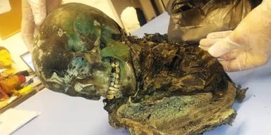 Вчені розкрили секрет зеленої мумії: їм знадобилося 4 десятиліття (фото)