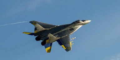 В Одесской области во время боевого задания загорелся истребитель МиГ-29: пилот выжил