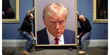 Трамп повернувся в соцмережу Х, опублікувавши фото з в'язниці: інтернет вибухнув мемами