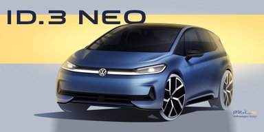 Новый Volkswagen ID.3 2026 рассекретили на первых официальных изображениях