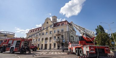 Удар "Искандера" по Чернигову: в СБУ показали российскую ракету в момент атаки (фото)