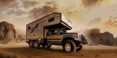 Пікап Ford перетворили на екстремальний шестиколісний автодім для найсуворіших умов (фото)